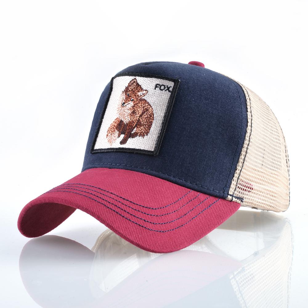 Fashion Animals Embroidery Baseball Caps Men Women Snapback Hip Hop Hat