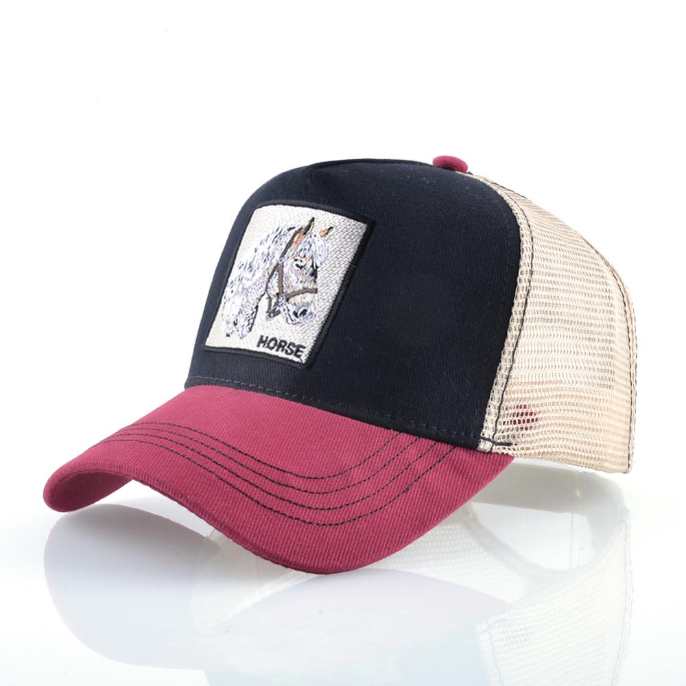 Fashion Animals Embroidery Baseball Caps Men Women Snapback Hip Hop Hat