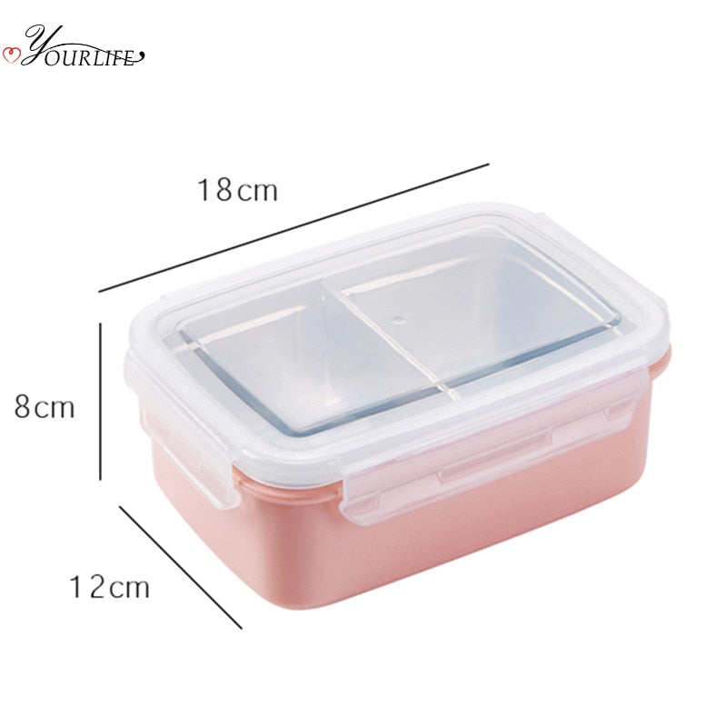 OYOURLIFE Eco Friendly Stainless Steel Bento Lunch Box Portable Food Warmer Outdoor