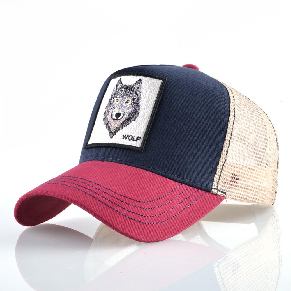 Fashion Animals Embroidery Baseball Caps Men Women Snapback Hip Hop Hat