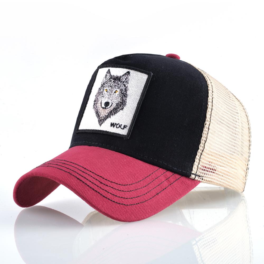 Fashion Animals Embroidery Baseball Caps Men Women Snapback Hip Hop Hat