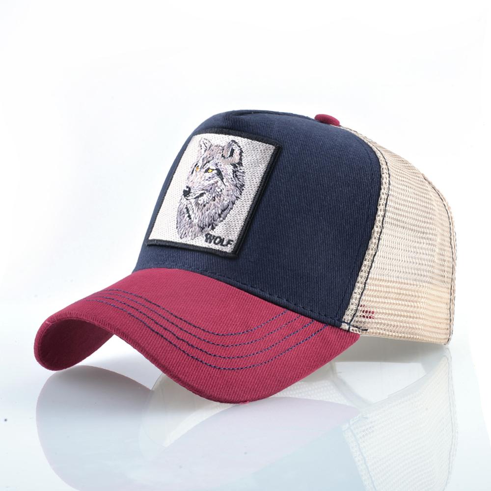 Fashion Animals Embroidery Baseball Caps Men Women Snapback Hip Hop Hat