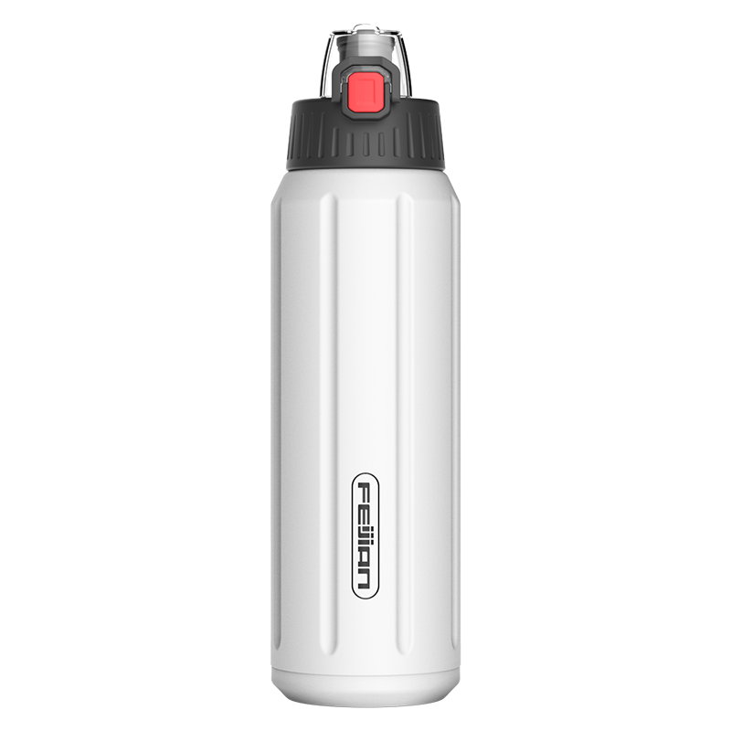 FEIJIAN Double Wall Thermos, Sports Bottle, 600ml, 18/10 Stainless Steel, Vacuum Flask, Insulated Tumbler, Leak Proof ,Customize