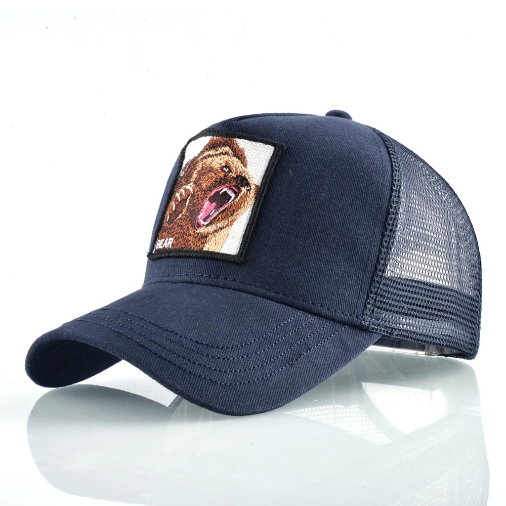 Fashion Animals Embroidery Baseball Caps Men Women Snapback Hip Hop Hat