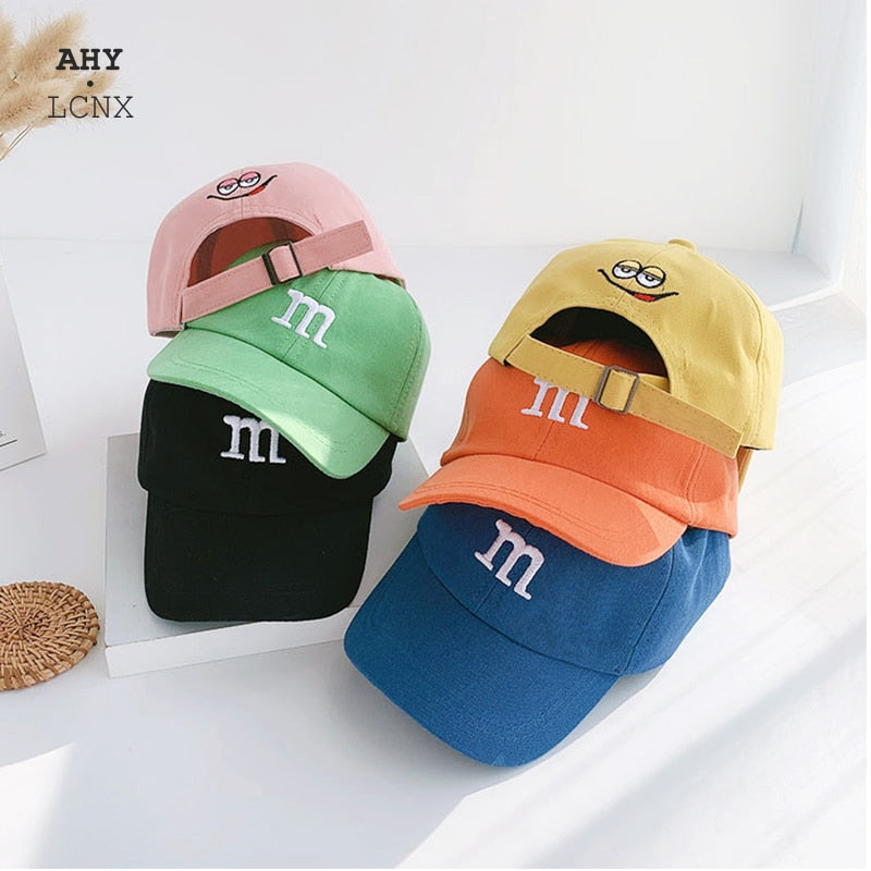 Autumn Winter warm Baseball cap children&#39;s hat For lovely baby cotton breathable kids