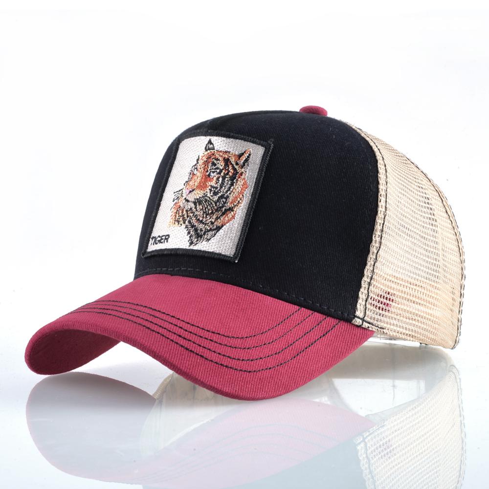 Fashion Animals Embroidery Baseball Caps Men Women Snapback Hip Hop Hat