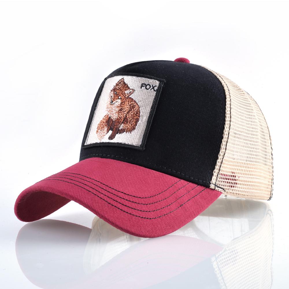 Fashion Animals Embroidery Baseball Caps Men Women Snapback Hip Hop Hat