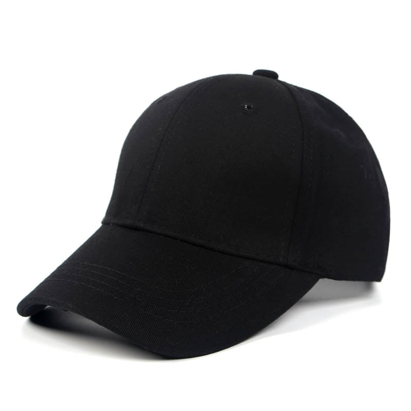 Kids Boys Caps Cotton Black Cap Men Women Snapback Baseball Caps