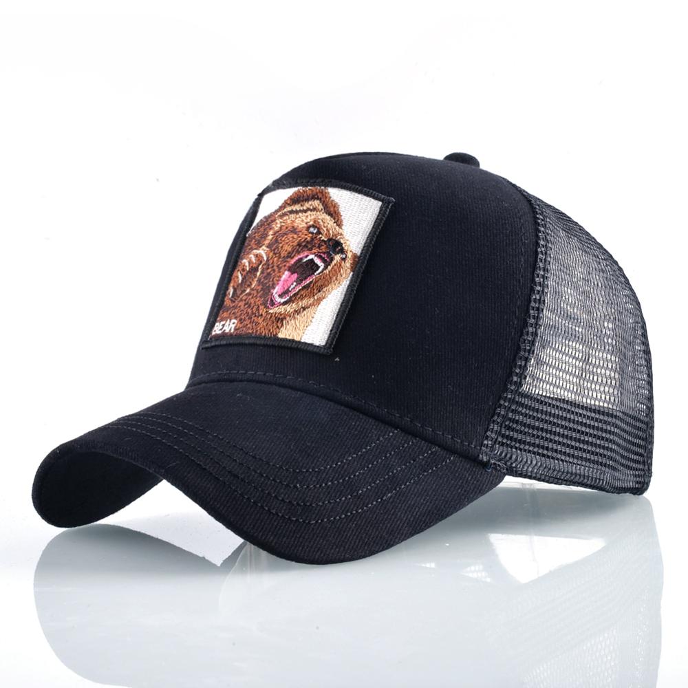 Fashion Animals Embroidery Baseball Caps Men Women Snapback Hip Hop Hat