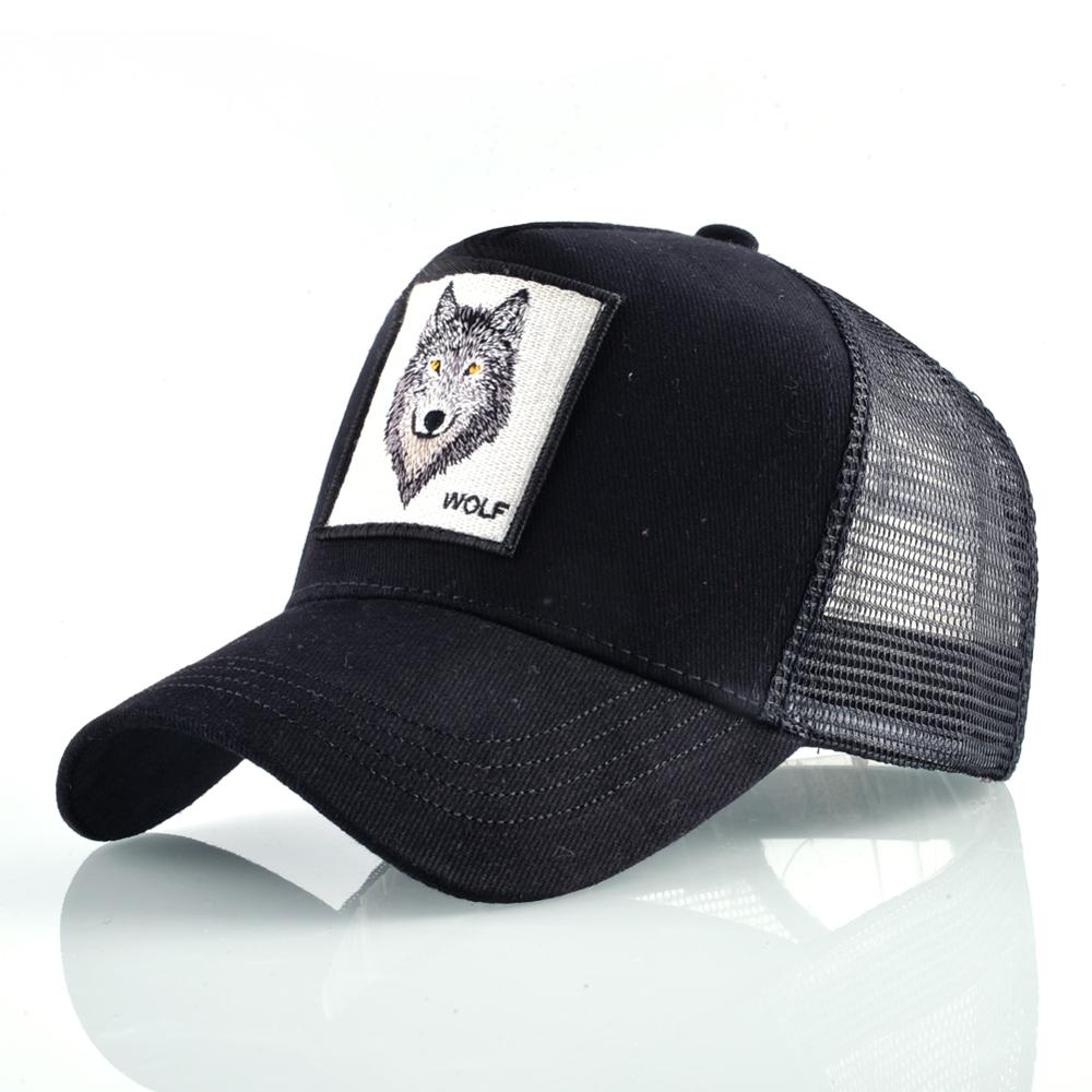 Fashion Animals Embroidery Baseball Caps Men Women Snapback Hip Hop Hat