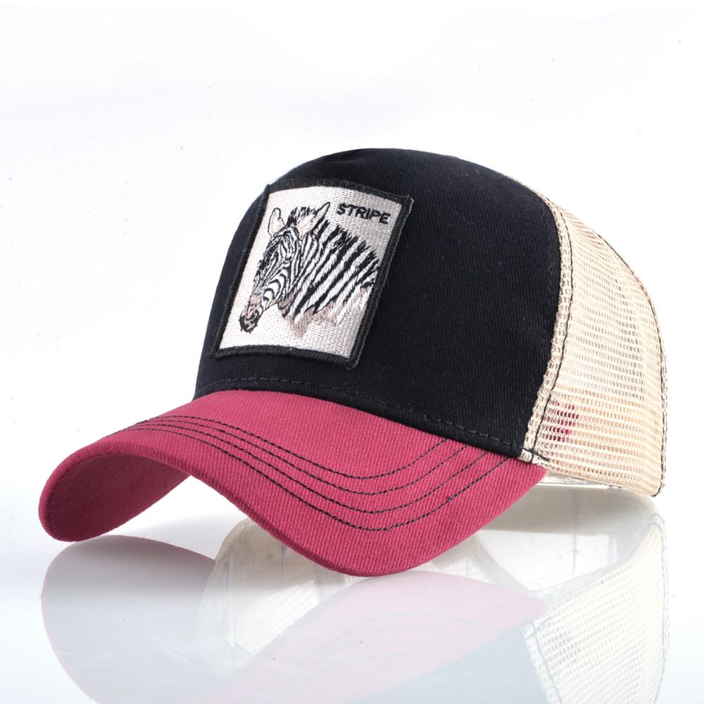 Fashion Animals Embroidery Baseball Caps Men Women Snapback Hip Hop Hat