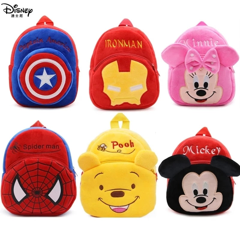 Disney Cute Cartoon Plush Toys Mickey Mouse Minnie Winnie the Pooh The Avengers