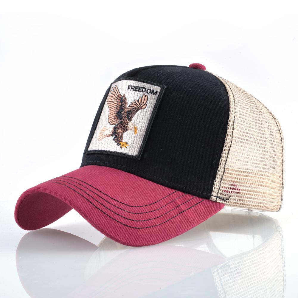 Fashion Animals Embroidery Baseball Caps Men Women Snapback Hip Hop Hat