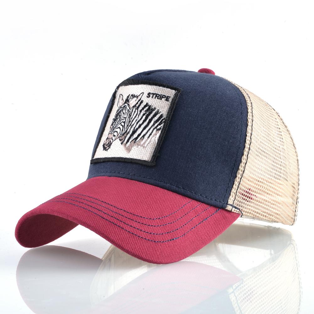 Fashion Animals Embroidery Baseball Caps Men Women Snapback Hip Hop Hat