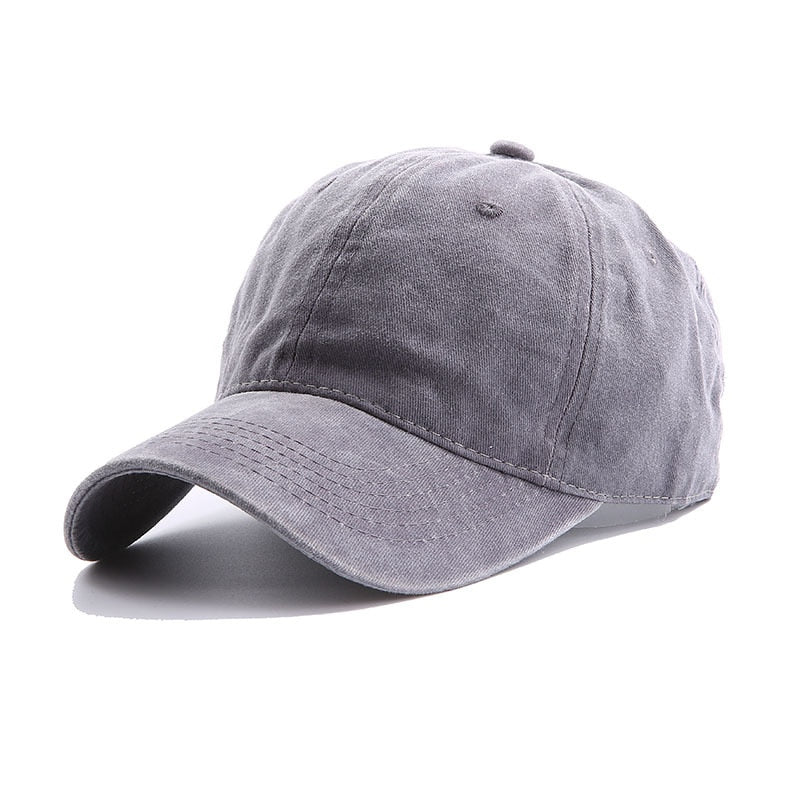 Solid Spring Summer Cap Women Ponytail Baseball Cap