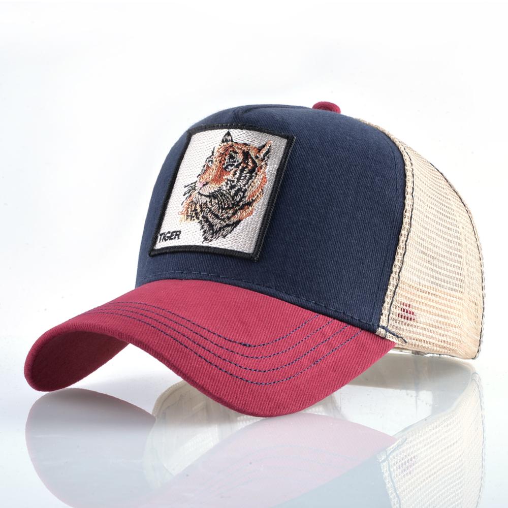 Fashion Animals Embroidery Baseball Caps Men Women Snapback Hip Hop Hat