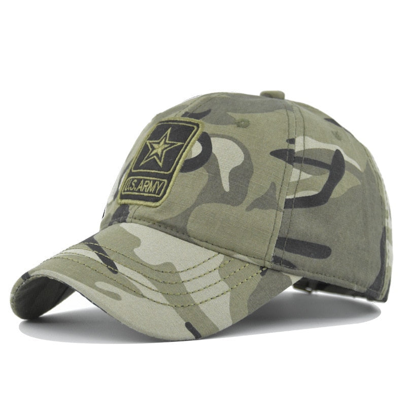 Army Camouflage Male Baseball Cap Men Embroidered Brazil Flag  Caps