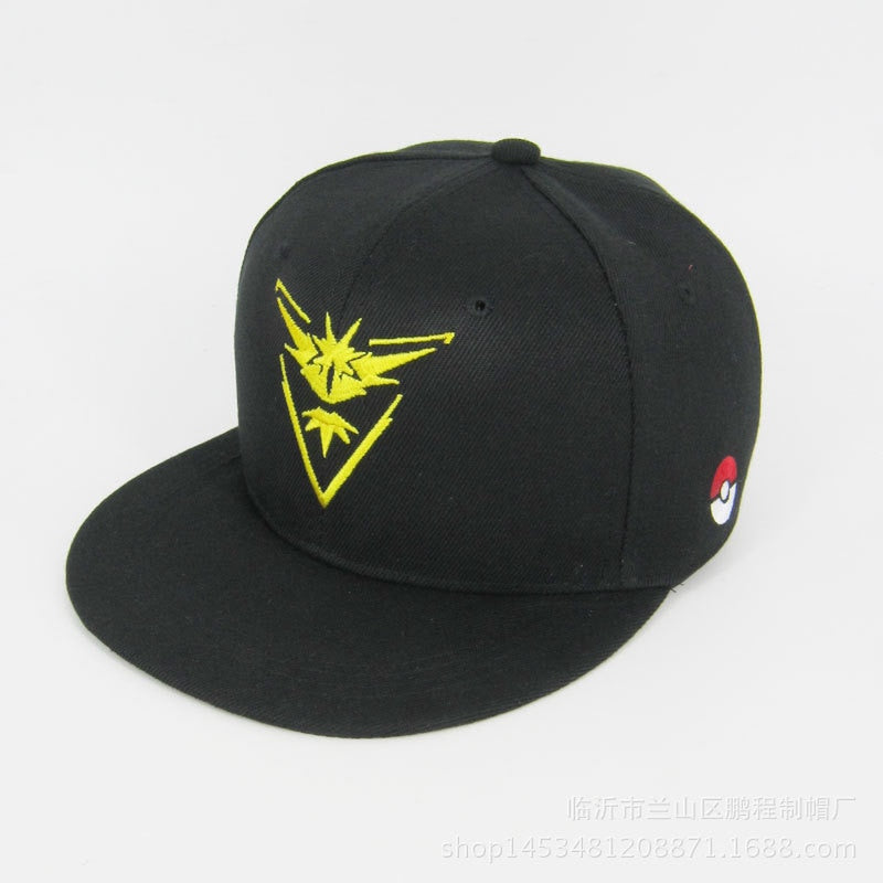 Pokemon Pikachu Baseball Cap Anime Cartoon Figure Cosplay Hat Adjustable Women Men