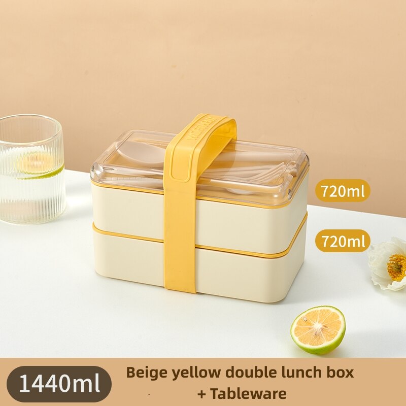 Bento School LunchBox Tiffin Box for Kids Kids with Bag Tableware for School Sandwich