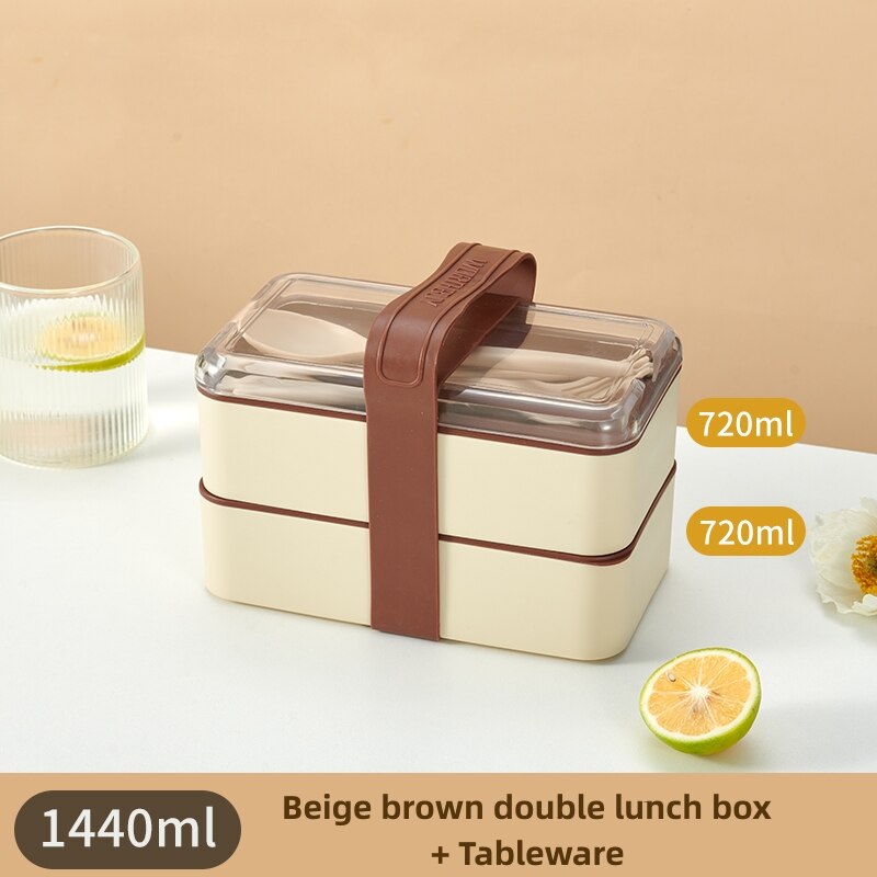 Bento School LunchBox Tiffin Box for Kids Kids with Bag Tableware for School Sandwich