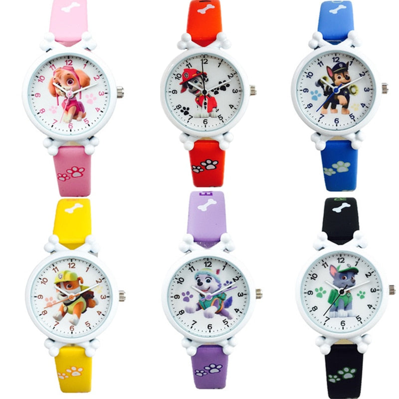 2022 Paw Patrol Birthday Gift toy Watch Child Quartz Wrist Fashion anime for Children