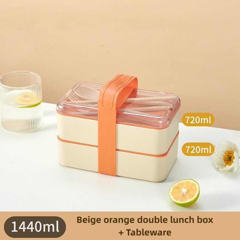 Bento School LunchBox Tiffin Box for Kids Kids with Bag Tableware for School Sandwich