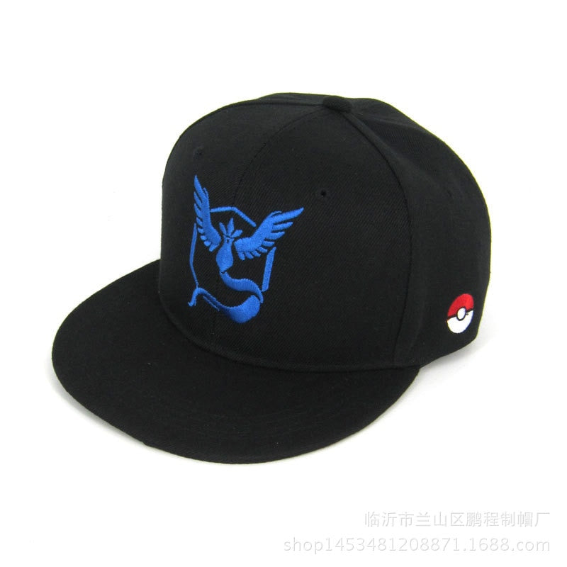 Pokemon Pikachu Baseball Cap Anime Cartoon Figure Cosplay Hat Adjustable Women Men