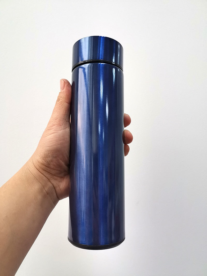 smart digital water bottle keeps cold and heat thermal bottle Stainless Steel