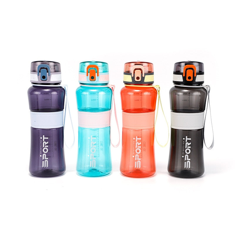 Water Bottle Sport Frosted Tour Outdoor Leak Proof Seal Child School Water Bottles