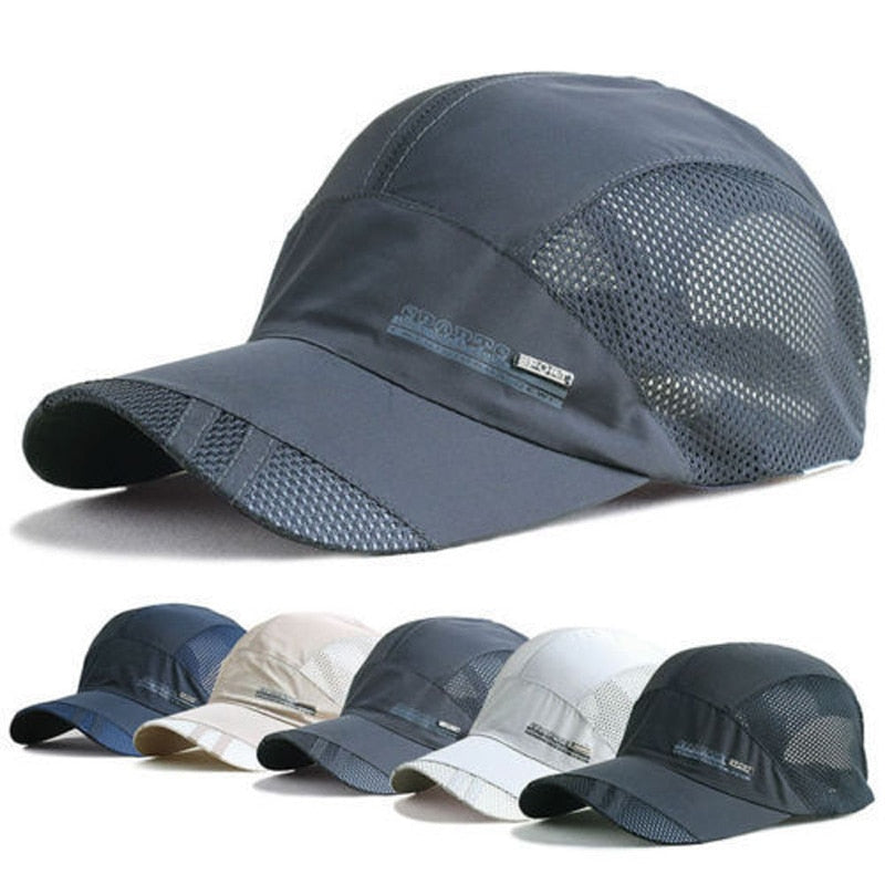 Dry Running Baseball Summer Mesh 8 Colors Gorras Cap Cap