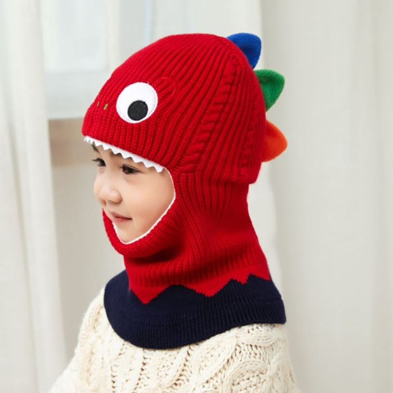 Beanies Baby Ring Hat Pompom Winter Children Hats Knitted Cute Cap for Baby