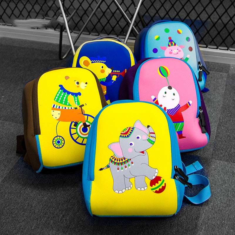 2022 New 3D Children School Bags for Girls Boy Children Backpacks Kindergarten Cartoon